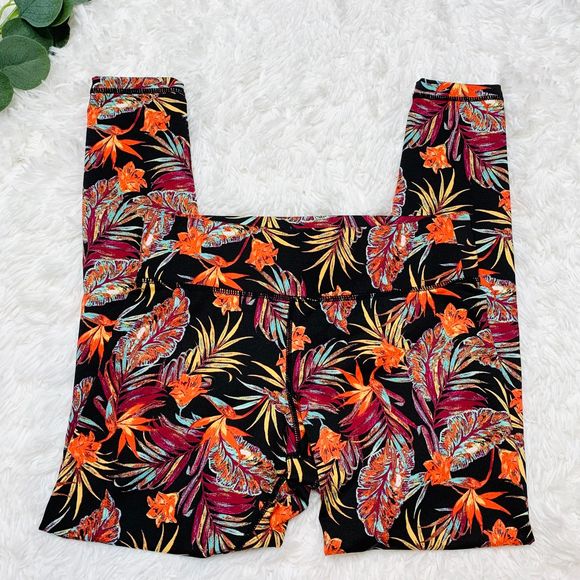 MINKPINK Move Tropical Floral High Rise Leggings S - Picture 2 of 9